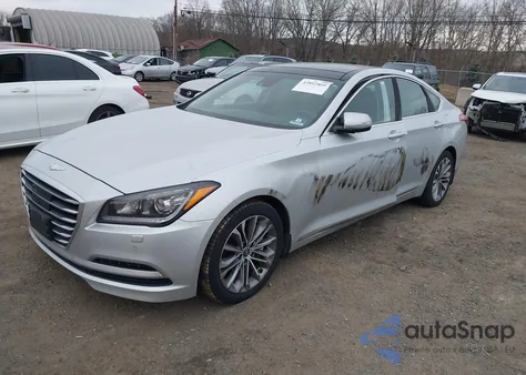 2015 Hyundai Genesis 3.8 из США, поврежденный, VIN KMHGN4JE5FU041299